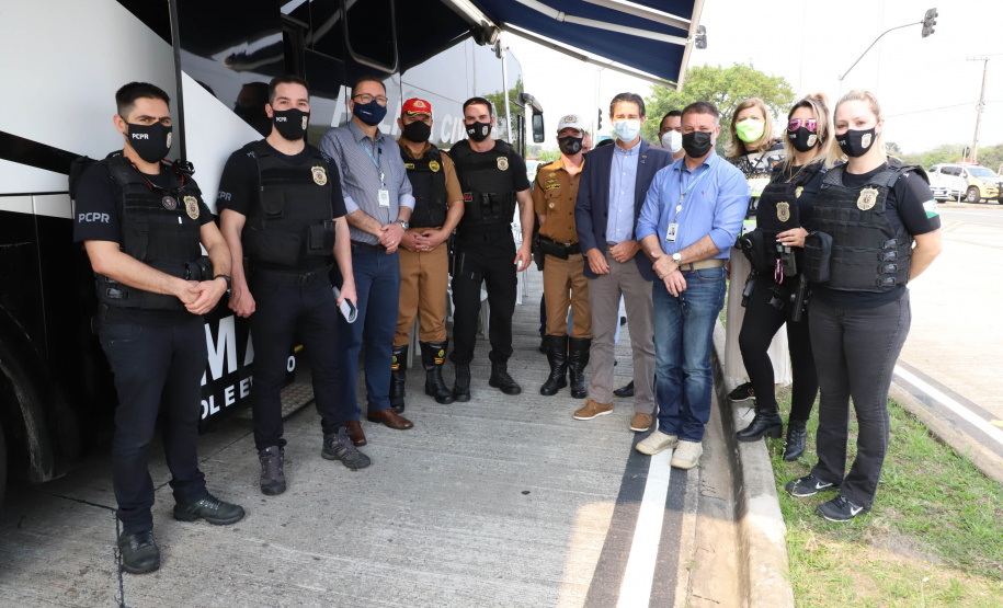 Secretário Nacional acompanha atividades no Paraná da Semana Nacional de Trânsito - Curitiba, 21/09/201 - Foto: Ari Dias/AEN