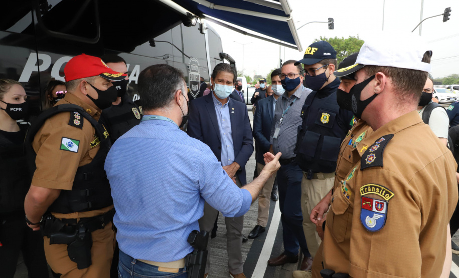 Secretário Nacional acompanha atividades no Paraná da Semana Nacional de Trânsito - Curitiba, 21/09/201 - Foto: Ari Dias/AEN