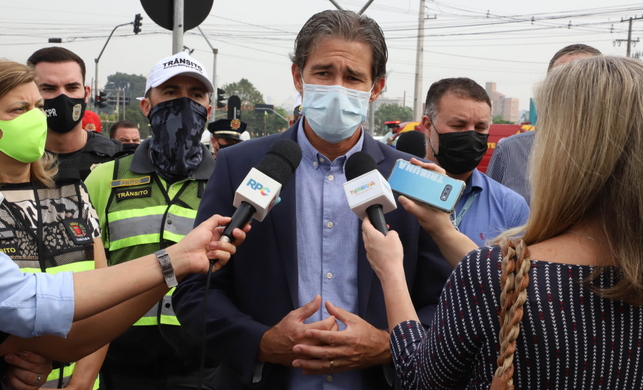 Secretário Nacional acompanha atividades no Paraná da Semana Nacional de Trânsito - Curitiba, 21/09/201 - Foto: Ari Dias/AEN
