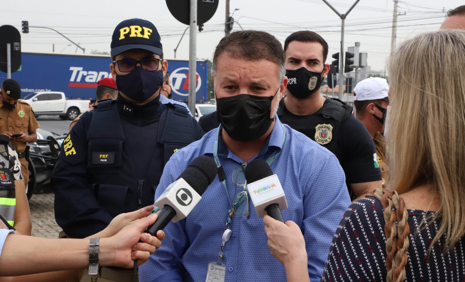 Secretário Nacional acompanha atividades no Paraná da Semana Nacional de Trânsito - Curitiba, 21/09/201 - Foto: Ari Dias/AEN
