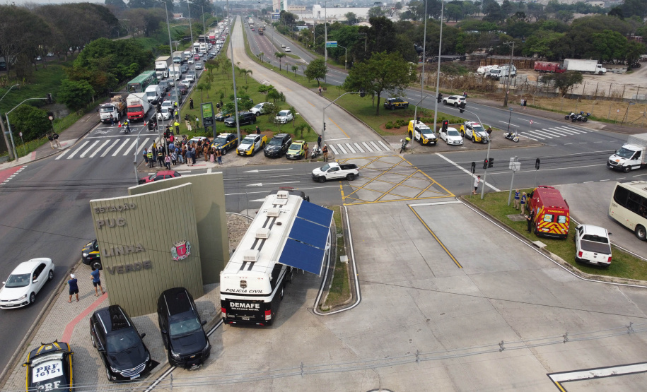 Secretário Nacional acompanha atividades no Paraná da Semana Nacional de Trânsito - Curitiba, 21/09/201 - Foto: Ari Dias/AEN