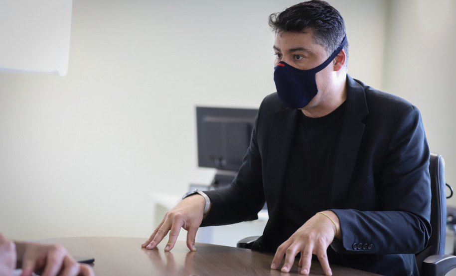 Marcelo Rangel Entrevista com Marcelo Rangel, superintendente geral de inovação do Paraná 21/09/2021 - Foto: Geraldo Bubniak/AEN