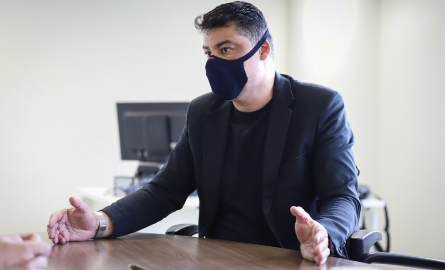 Marcelo Rangel Entrevista com Marcelo Rangel, superintendente geral de inovação do Paraná 21/09/2021 - Foto: Geraldo Bubniak/AEN