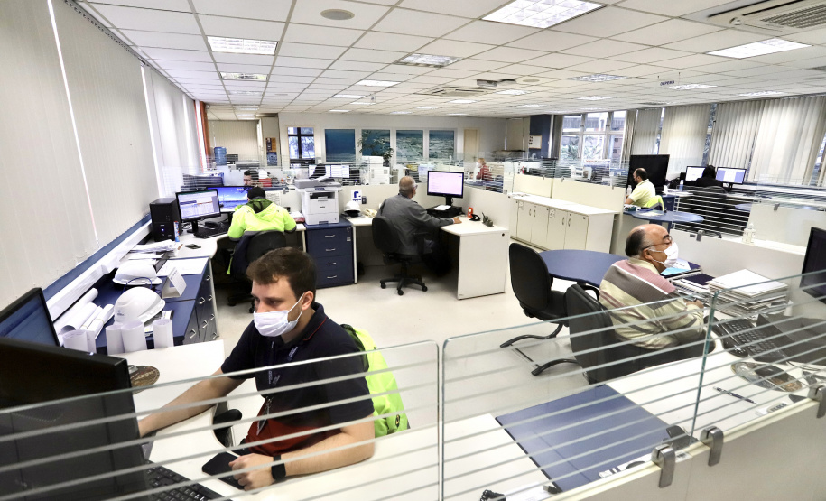 Em 18 meses, Portos do Paraná investiu mais de R$14 milhões no combate e prevenção à Covid-19  -  Paranaguá, 22/09/21  - Foto:  Claudio Neves/Portos do Paraná