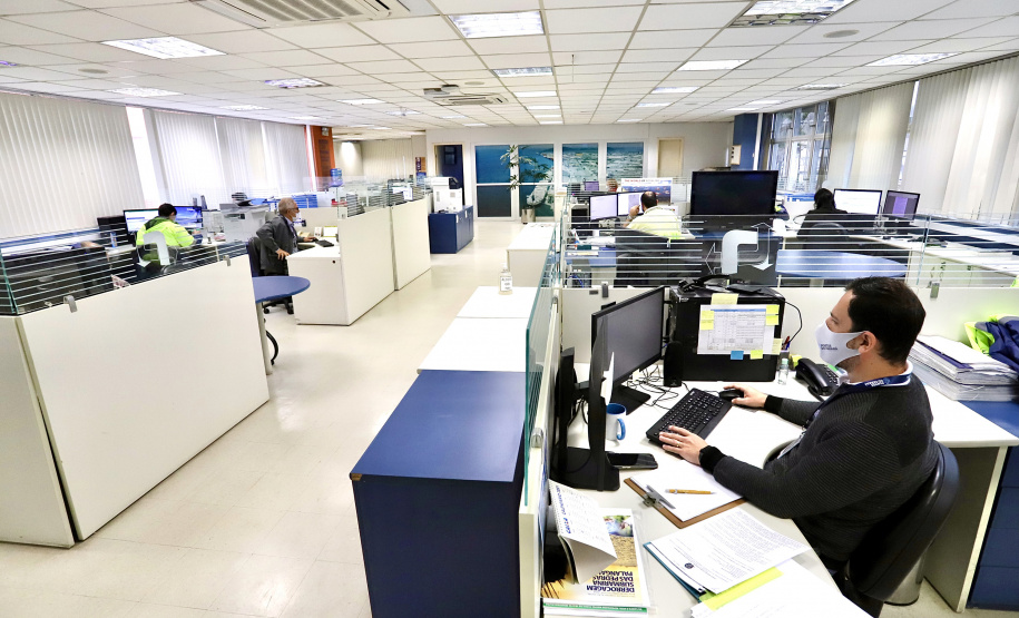 Em 18 meses, Portos do Paraná investiu mais de R$14 milhões no combate e prevenção à Covid-19  -  Paranaguá, 22/09/21  - Foto:  Claudio Neves/Portos do Paraná