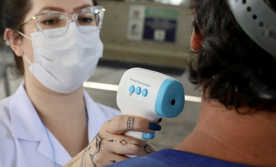 Em 18 meses, Portos do Paraná investiu mais de R$14 milhões no combate e prevenção à Covid-19  -  Paranaguá, 22/09/21  - Foto:  Claudio Neves/Portos do Paraná