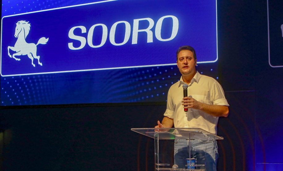 Governador Carlos Massa Ratinho Junior, participou da inauguração da nova planta industrial da Sooro Renner, líder nacional na produção de proteínas derivadas do soro de leite, em Marechal Cândido Rondon - Presentes, o 
prefeito Marcio Rauber e o diretor-presidente da Sooro Renner, William da Silva  - Marechal Cândido Rondon, 22/09/2021  -  Foto: Gilson Abreu/AEN