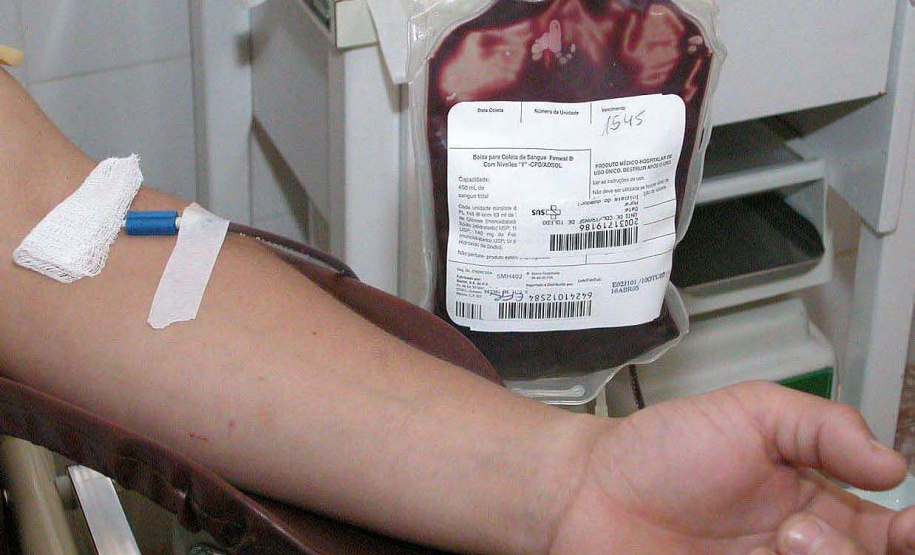 Secretaria de Estado da Saúde mobiliza servidores para doação de sangue. Foto:Arquivo/AEN