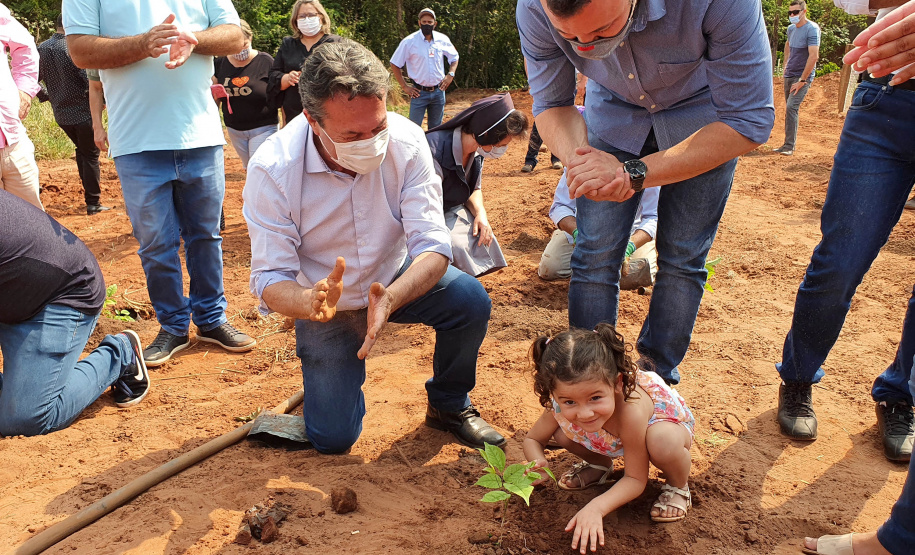 O secretário do Desenvolvimento Sustentável e do Turismo (Sedest), Márcio Nunes, inaugurou, nesta quinta-feira (23), o primeiro Parque Urbano do Paraná no município de Araruna, no Centro-Oeste do Estado.  - Araruna, 23/09/2021  -  Foto: SEDEST