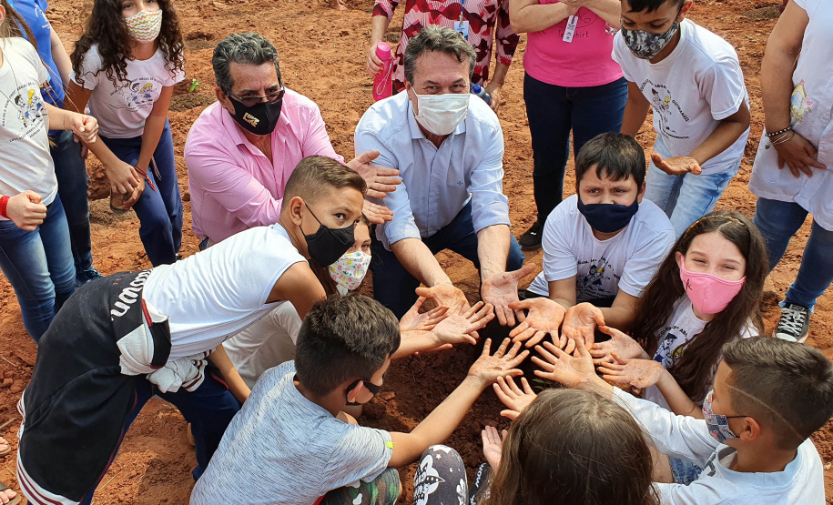 O secretário do Desenvolvimento Sustentável e do Turismo (Sedest), Márcio Nunes, inaugurou, nesta quinta-feira (23), o primeiro Parque Urbano do Paraná no município de Araruna, no Centro-Oeste do Estado.  - Araruna, 23/09/2021  -  Foto: SEDEST