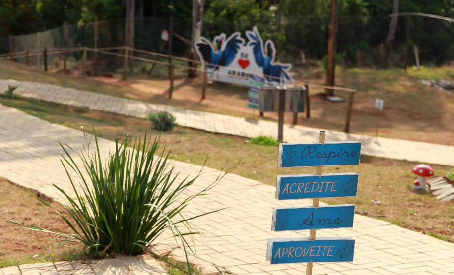 O secretário do Desenvolvimento Sustentável e do Turismo (Sedest), Márcio Nunes, inaugurou, nesta quinta-feira (23), o primeiro Parque Urbano do Paraná no município de Araruna, no Centro-Oeste do Estado.  - Araruna, 23/09/2021  -  Foto: Alessandro Vieira/SEDEST