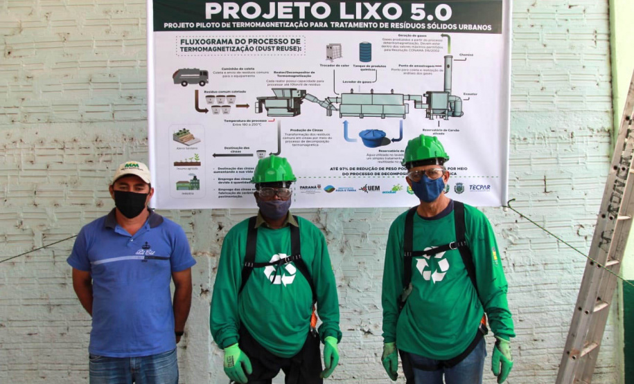 O Centro Oeste do Paraná ganhou a 1ª planta térmica no Brasil para tratar resíduos sólidos urbanos em pequena escala e com uma tecnologia inovadora. A Usina de Termomagnetização utiliza a tecnologia para o tratamento de resíduos sólidos urbanos com sustentabilidade.  -  curitiba, 24/09/2021  -  Foto: Alessandro Vieira/AEN