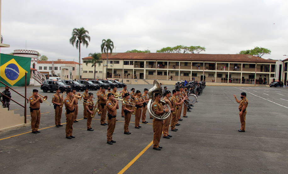 A Polícia Militar do Paraná formou, nesta sexta-feira (24/09), 30 militares estaduais do Paraná, três do Amapá e uma policial do Ceará com o XV Curso de Controle de Distúrbios Civis (CCDC) turma 2021. -  Curitiba, 24/09/2021  -  Foto: Soldado Ismael Ponchio