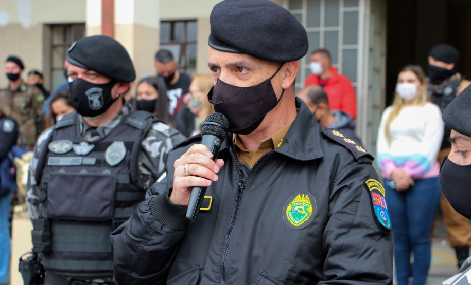 Curitiba, 24 de setembro de 2021. BPCHOQUE forma a 1ª Turma do CCDC-2021. Foto: Cel QOPM Wagner Lucio dos Santos, Comandante do Comando de Policiamento Especializado.