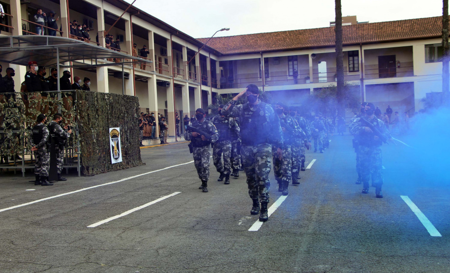 Curitiba, 24 de setembro de 2021. BPCHOQUE forma a 1ª Turma do CCDC-2021.
