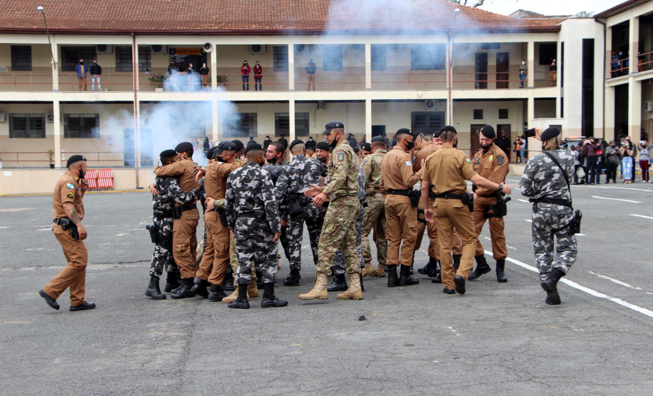 Curitiba, 24 de setembro de 2021. BPCHOQUE forma a 1ª Turma do CCDC-2021.