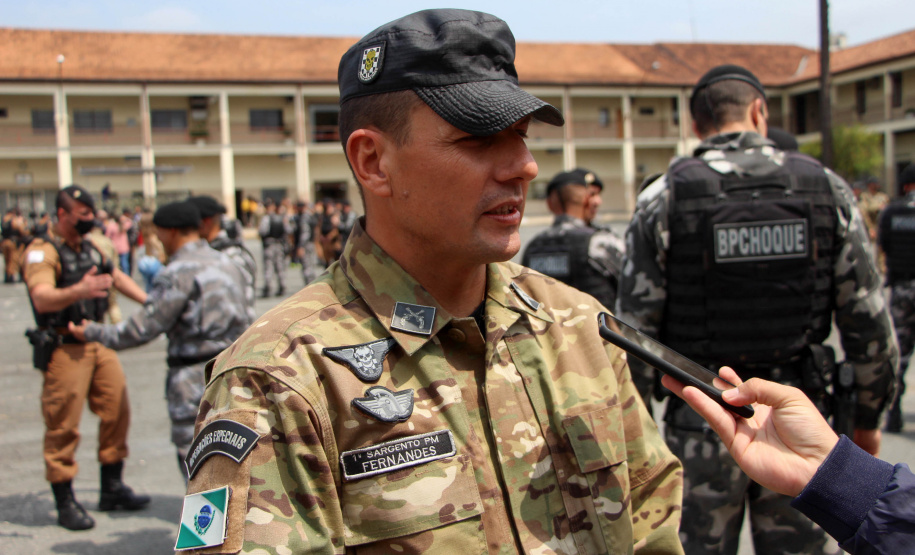 Curitiba, 24 de setembro de 2021. BPCHOQUE forma a 1ª Turma do CCDC-2021. Foto: 1º Sgt QPM 1-0 WILIAN DOS SANTOS FERNANDES, primeiro colocado do CCDC - 2021.