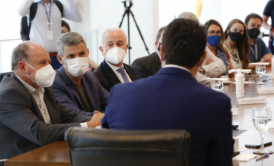 Governador Carlos Massa Ratinho Junior assina lançamento do Edital de Iluminação do Contorno Sul - Curitiba, 27/09/2021 - Foto: Jonathan Campos/AEN