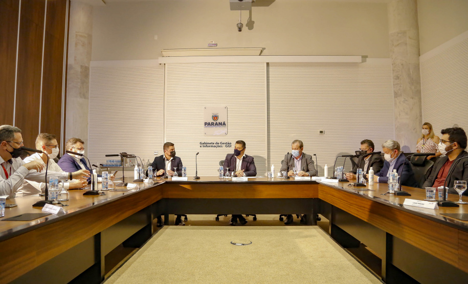 Semana da Inovação - Leandro Moura, presidente da Celepar - Marcelo Rangel, superintendente de Inovação -  Aldo Bona, superintendente de Ciência, Tecnologia e Ensino Superior  - Curitiba, 27/09/2021  - Foto Gilson Abreu/AEN
