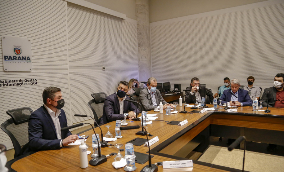 Semana da Inovação - Leandro Moura, presidente da Celepar - Marcelo Rangel, superintendente de Inovação -  Aldo Bona, superintendente de Ciência, Tecnologia e Ensino Superior  - Curitiba, 27/09/2021  - Foto Gilson Abreu/AEN