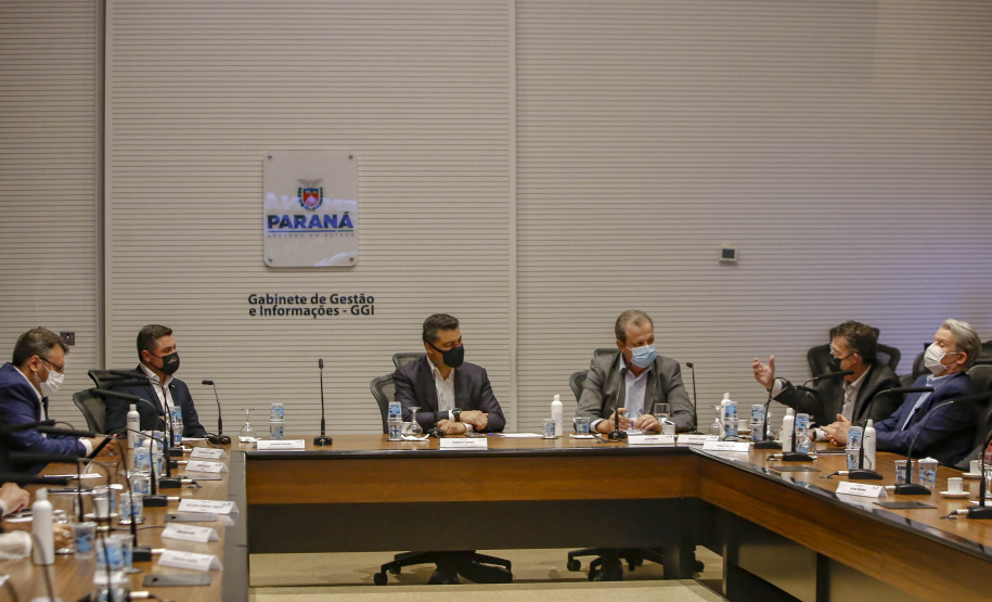 Semana da Inovação - Leandro Moura, presidente da Celepar - Marcelo Rangel, superintendente de Inovação -  Aldo Bona, superintendente de Ciência, Tecnologia e Ensino Superior  - Curitiba, 27/09/2021  - Foto Gilson Abreu/AEN