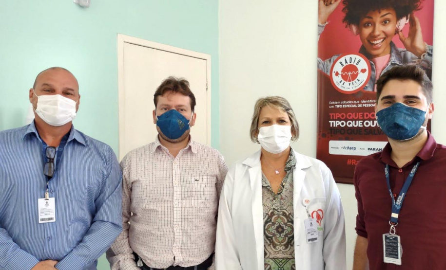 Sou portuário, sou voluntário: colaboradores fazem campanha de doação de sangue  -  Paranaguá, 27/09/2021  - Foto: Rodrigo Sell/Portos do Paraná