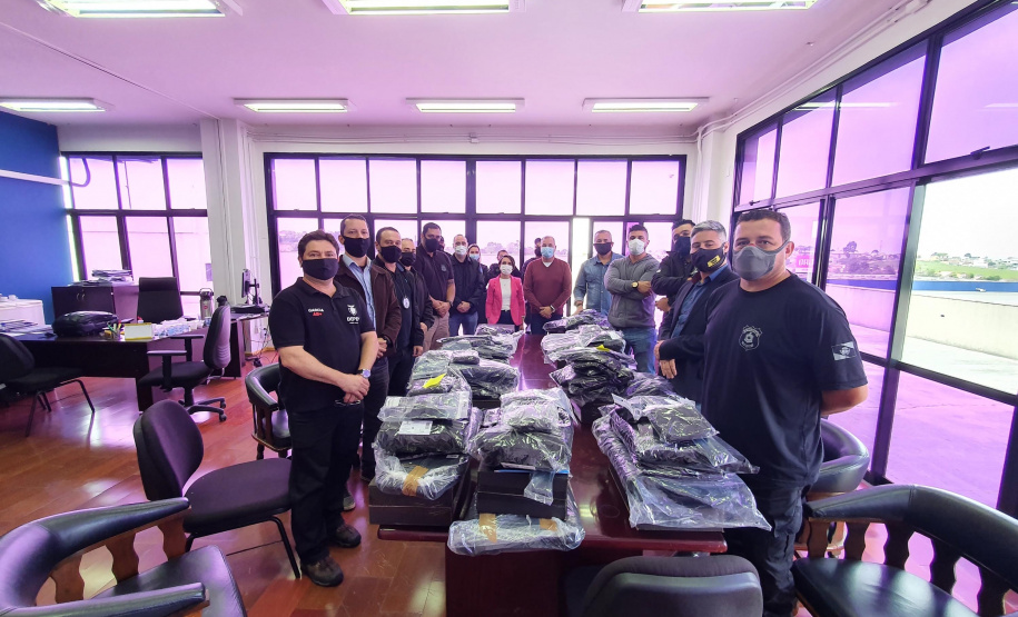 O Departamento Penitenciário do Paraná (Depen) realizou um encontro com os chefes de cadeias e coordenadores regionais de todo o Estado.  -  Curitiba, 27/09/2021  -  Foto: Depen-PR