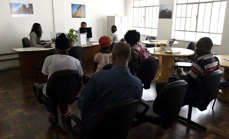 Em outubro, Centro de Informação para Refugiados da
Secretaria de justiça completa cinco anos com mais de 20 mil
atendimentos. Foto: Ricardo Almeida /Arquivo AEN