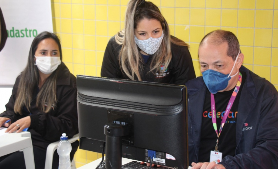 Secretaria de Justiça, Família e Trabalho faz 1.630 atendimentos no retomo das ações do Programa Paraná Cidadão em Balsa Nova. Foto: SEJUF
