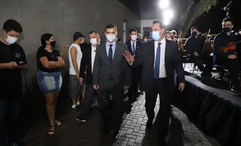 Governador Carlos Massa Ratinho Junior participa da reinauguração da sede da Associação Comercial e Empresarial de Maringá, ACIM -  Maringá, 27/09/2021  -  Foto: Ari Dias/AEN