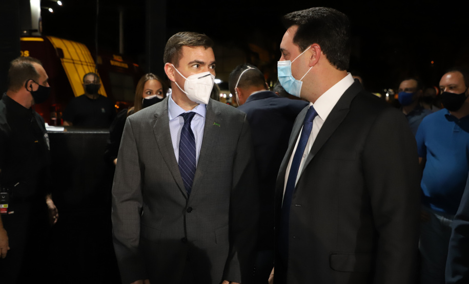 Governador Carlos Massa Ratinho Junior participa da reinauguração da sede da Associação Comercial e Empresarial de Maringá, ACIM -  Maringá, 27/09/2021  -  Foto: Ari Dias/AEN