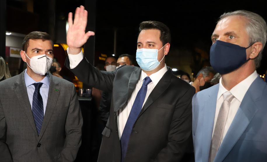 Governador Carlos Massa Ratinho Junior participa da reinauguração da sede da Associação Comercial e Empresarial de Maringá, ACIM -  Maringá, 27/09/2021  -  Foto: Ari Dias/AEN