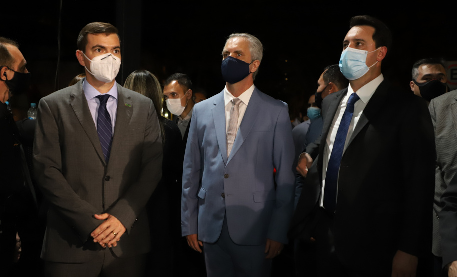 Governador Carlos Massa Ratinho Junior participa da reinauguração da sede da Associação Comercial e Empresarial de Maringá, ACIM -  Maringá, 27/09/2021  -  Foto: Ari Dias/AEN