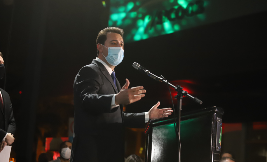 Governador Carlos Massa Ratinho Junior participa da reinauguração da sede da Associação Comercial e Empresarial de Maringá, ACIM -  Maringá, 27/09/2021  -  Foto: Ari Dias/AEN