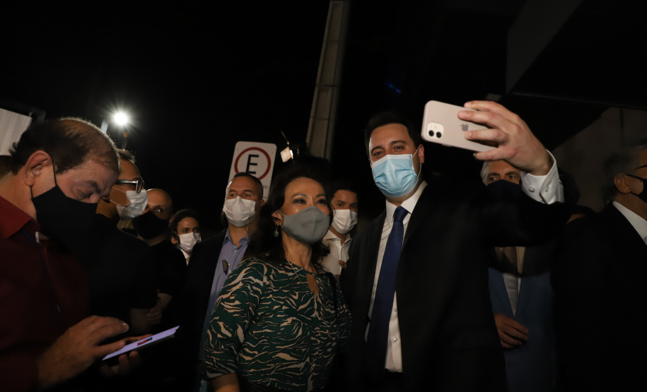 Governador Carlos Massa Ratinho Junior participa da reinauguração da sede da Associação Comercial e Empresarial de Maringá, ACIM -  Maringá, 27/09/2021  -  Foto: Ari Dias/AEN