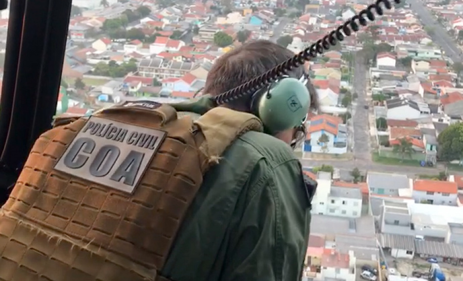 Operação da PCPR mira organização criminosa responsável por furtos em prédios comerciais . Foto: PCPR