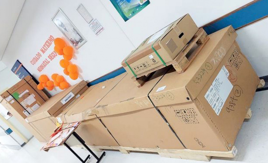 O Governo do Estado, por meio da Secretaria de Estado da Saúde (Sesa), e Fundação Estatal de Atenção em Saúde (Funeas), adquiriu um novo raio-x digital para o Hospital Regional do Sudoeste, Walter Alberto Pecoits, em Francisco Beltrão. - Curitiba, 28/09/2021 - Foto: Funeas