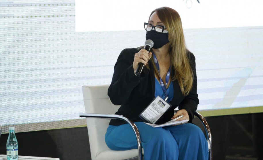 Autoridades portuárias de Norte a Sul do país estão reunidas, nesta terça (28) e quarta-feira (29), em Brasília/DF, para o Fórum Nacional de Logística e Infraestrutura Portuária (Brasil Export 2021). A edição nacional do evento faz uma síntese dos fóruns realizados nas seis regionais, ao longo deste ano. - Brasília, 28/09/2021  -  Foto: Alessandro Dias/Brasil Export