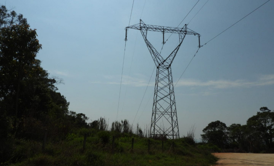 A Copel iniciou uma nova obra para reforçar o sistema de transmissão em Curitiba e na Região Metropolitana (RMC).  -  Curitiba, 28/09/2021  -  Foto: Copel