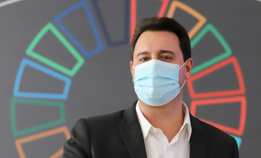 O governador Carlos Massa Ratinho Junior assina nesta terca-feira (28), acordo de cooperação para impulsionar Objetivos de Desenvolvimento Sustentável no Paraná. - 28/09/2021 - Foto: Geraldo Bubniak/AEN