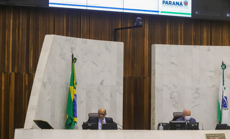 O secretário de Estado da Fazenda, Renê Garcia Júnior, apresenta os dados do Governo relativos ao cumprimento das metas fiscais referente ao 2º quadrimestre de 2021 - de maio a agosto deste ano. Foto: Ari Dias/AEN