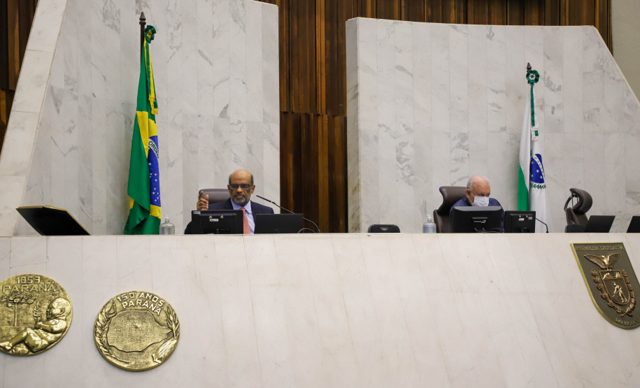 O secretário de Estado da Fazenda, Renê Garcia Júnior, apresenta os dados do Governo relativos ao cumprimento das metas fiscais referente ao 2º quadrimestre de 2021 - de maio a agosto deste ano. Foto: Ari Dias/AEN