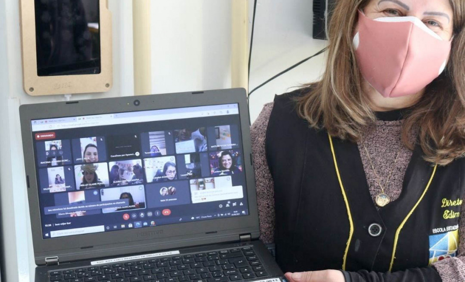 BRIGADA Brigadas Escolares certificaram 92% dos colégios estaduais - Curitiba, 29/09/2021 - Foto: Fernanda Serrer/Fundepar