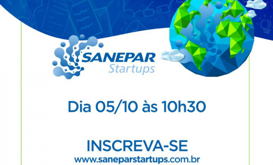 Sanepar lança programa de Startups com recursos de R$ 1,5 milhão para desenvolvimento de projetos -  Curitiba, 29/09/2021  -  Foto: Sanepar