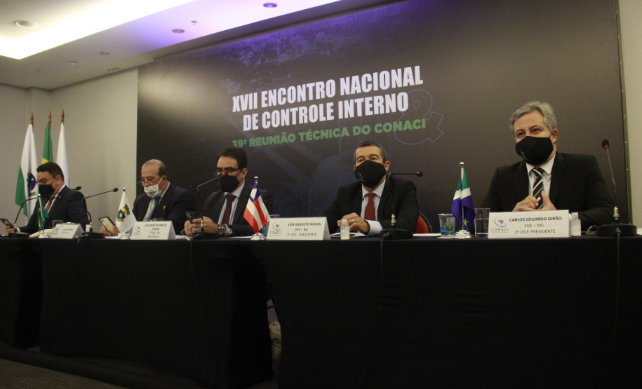 O primeiro dia do XVII Encontro Nacional de Controle Interno, que ocorre em Curitiba, deu a base para a discussão sobre ética e governança na administração pública. Foto: Gabrielly Pontes/CGE