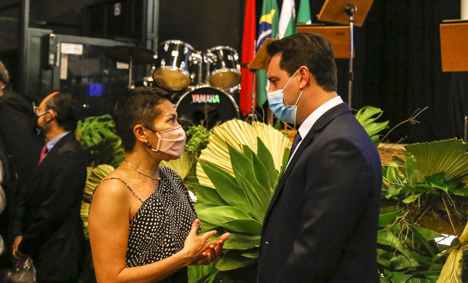 O governador Carlos Massa Ratinho Junior participou nesta quinta-feira (30) da solenidade em comemoração ao Jubileu de Ouro do HU-UEL, reforçando a importância da organização para o Estado, destacando os feitos mais recentes.
Foto Gilson Abreu/AEN