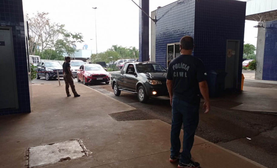 A Secretaria da Segurança Pública do Paraná (Sesp) divulgou no final desta quinta-feira (30/09) o resultado das três fases da operação Fronteiras e Divisas Integradas I, executada com o apoio das forças de segurança dos estados de São Paulo e Mato Grosso do Sul, além de outras instituições. -  Curitiba, 01/10/2021  -  Foto: SESP-PR