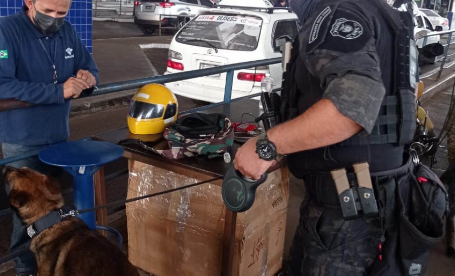 A Secretaria da Segurança Pública do Paraná (Sesp) divulgou no final desta quinta-feira (30/09) o resultado das três fases da operação Fronteiras e Divisas Integradas I, executada com o apoio das forças de segurança dos estados de São Paulo e Mato Grosso do Sul, além de outras instituições. -  Curitiba, 01/10/2021  -  Foto: SESP-PR