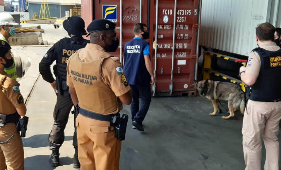 A Secretaria da Segurança Pública do Paraná (Sesp) divulgou no final desta quinta-feira (30/09) o resultado das três fases da operação Fronteiras e Divisas Integradas I, executada com o apoio das forças de segurança dos estados de São Paulo e Mato Grosso do Sul, além de outras instituições. -  Curitiba, 01/10/2021  -  Foto: SESP-PR