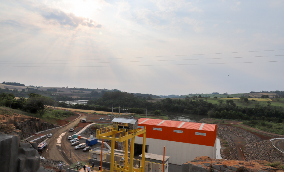 PCH Bela Vista Pequena Central Hidrelétrica Bela Vista, em Verê, no Sudoeste do Estado, instalada no Rio Chopim, entre os municípios de Verê e São João, no Sudoeste do Paraná. 30/09/2021 - Foto: Geraldo Bubniak/AEN